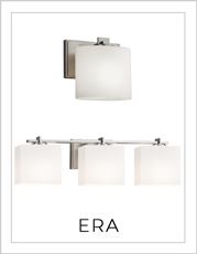 Era Wall Lights on White Background