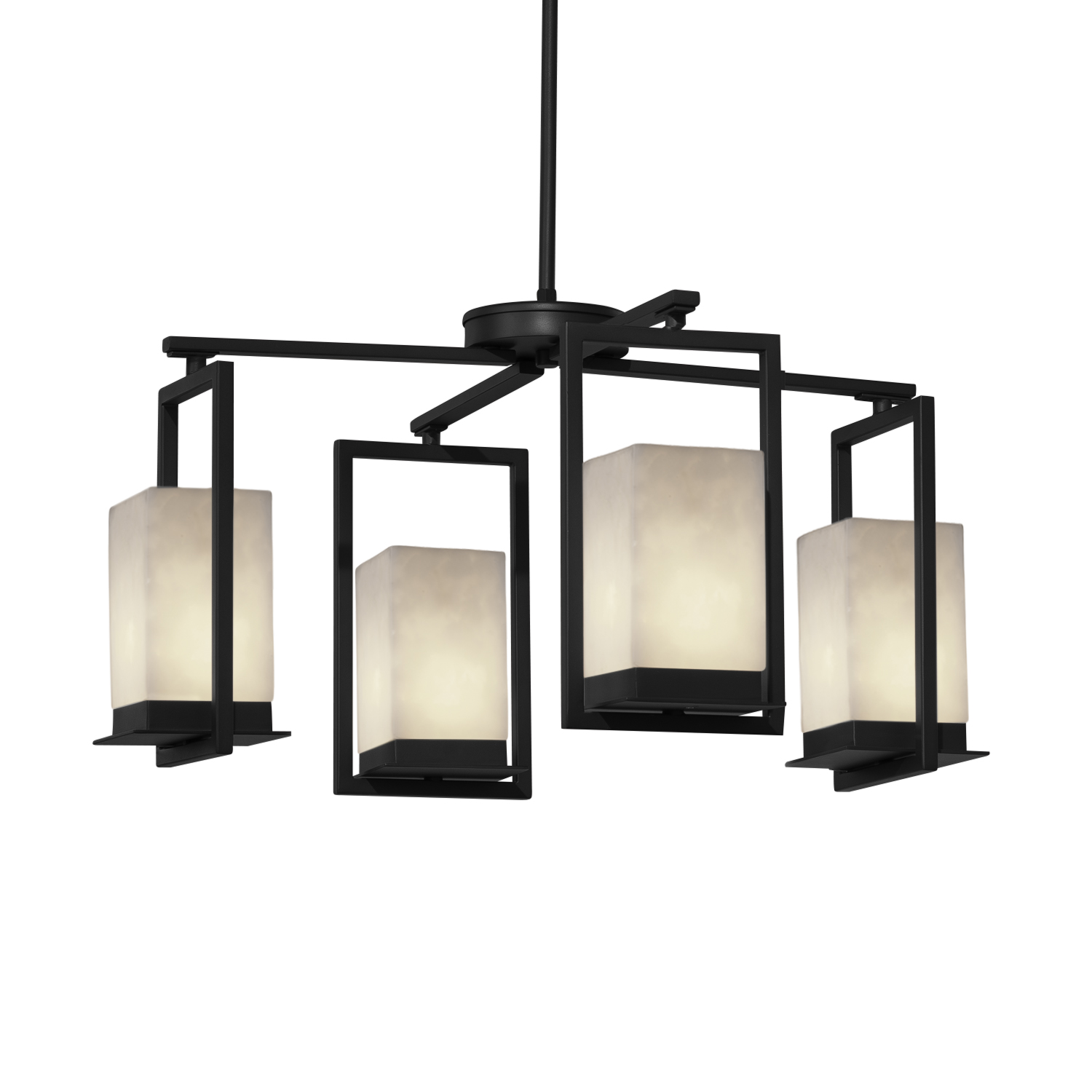 Laguna 4 Light LED Outdoor Chandelier