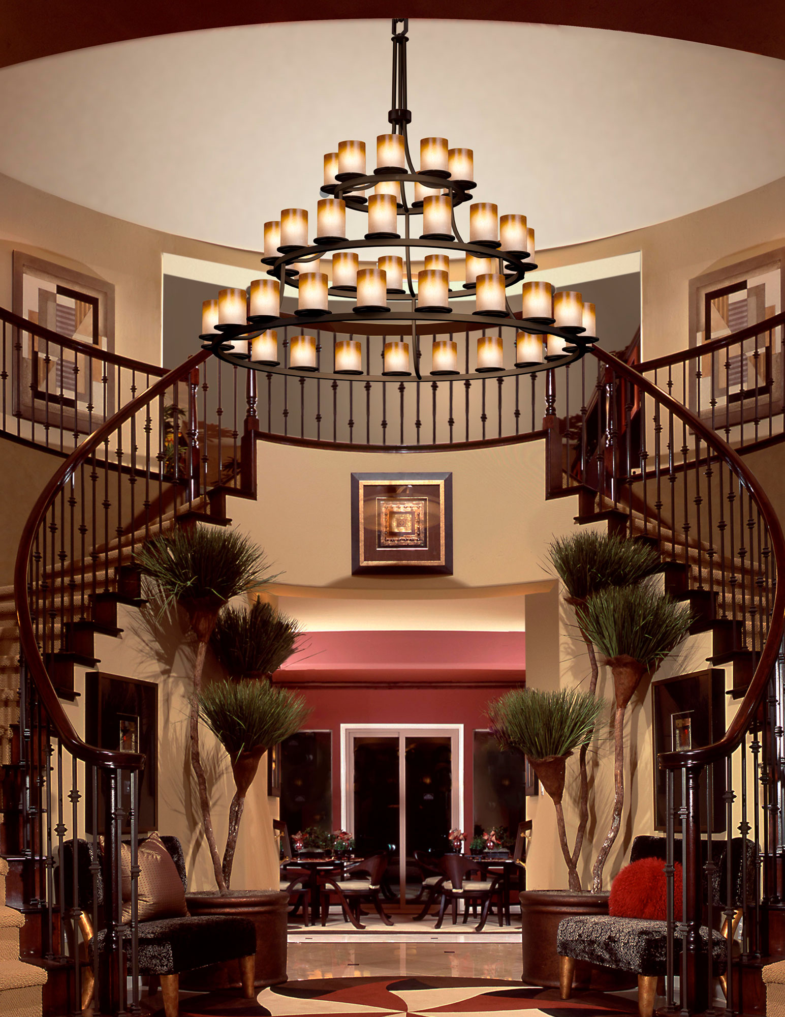 Oversized chandeliers deals